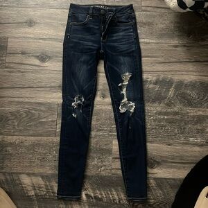 American eagle skinny jeans short